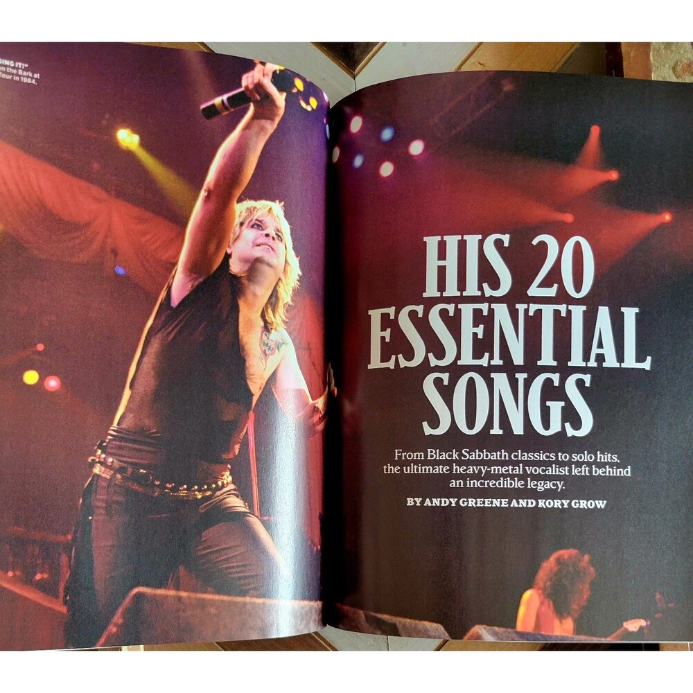 Rolling Stone: OZZY OSBOURNE - His Music & Life! Special Edition 2026 Brand New - Picture 14 of 16